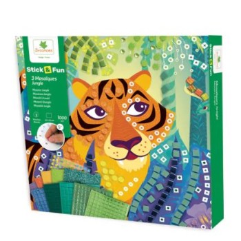 Stick & Fun mosaici Giungla 1000 pezzi