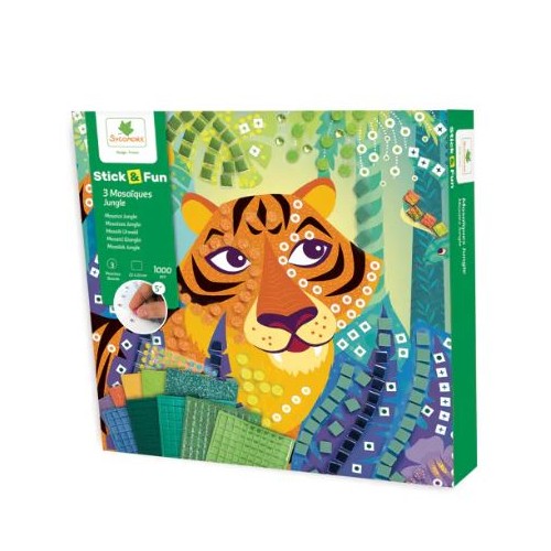 Stick & Fun mosaici Giungla 1000 pezzi