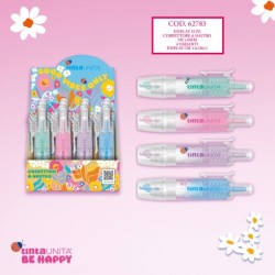 Correttore a nastro Tinta Unita Be Happy modelli assortiti
