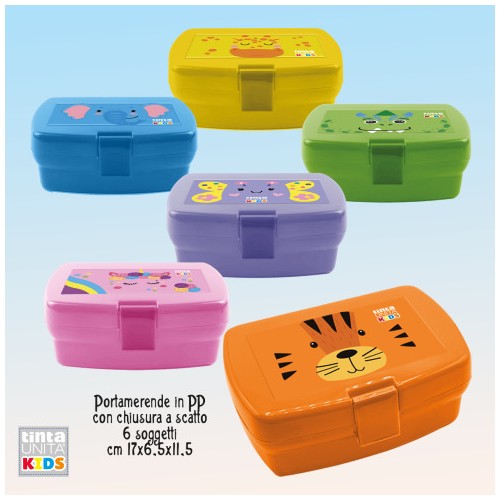 Portamerenda Tinta Unita Kids