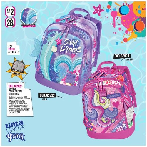 Zaino Dream Cross Siren Sweet Dreams Tinta...