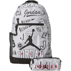 School Pack zaino + astuccio Nike Jordan Grigio con fantasie