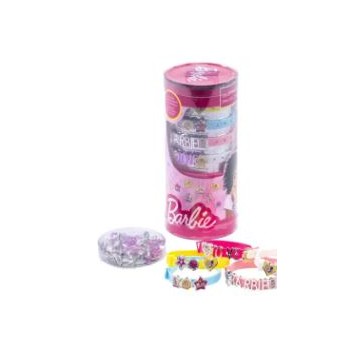 Tubo Barbie con bracciali e ciondoli