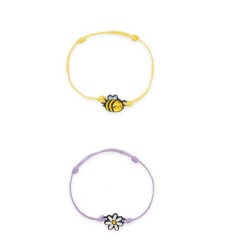 Set di 2 Braccialetti - Bee - Set of 2 Bracelets Ape Legami