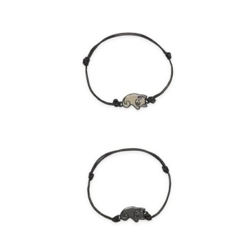 Set di 2 Braccialetti - Kitty - Set of 2 Bracelets Gatto...