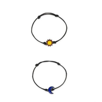 Set di 2 Braccialetti - Sun & Moon - Set of 2 Bracelets...