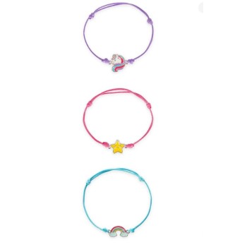 Set di 3 Braccialetti - Unicorn - Set of 3 Bracelets...