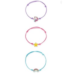 Set di 3 Braccialetti - Unicorn - Set of 3 Bracelets Unicorno Legami