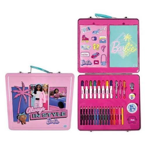 Valigetta coloring Barbie in latta