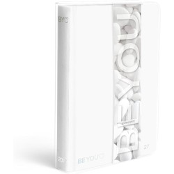 Diario scolastico datato 2026/2027 Be You Extra White standard
