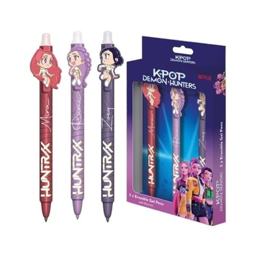 Set 3 Penne Cancellabili K-Pop Demon Hunters...