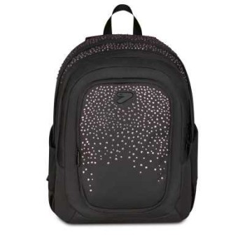 ZAINO SEVEN GLITZYCUTE NERO CON STRASS ROSA