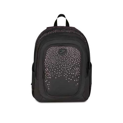 ZAINO SEVEN GLITZYCUTE NERO CON STRASS ROSA