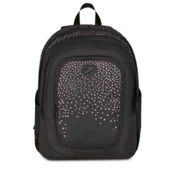 ZAINO SEVEN GLITZYCUTE NERO CON STRASS ROSA