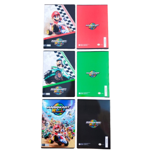 MAXI QUADERNO A4 RIGHE B (3°) MARIOKART
