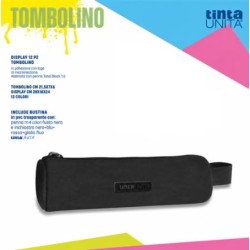 Astuccio tombolino nero con penna