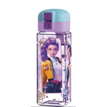 Borraccia K-Pop Demon Hunters 550ml ecozen square con...