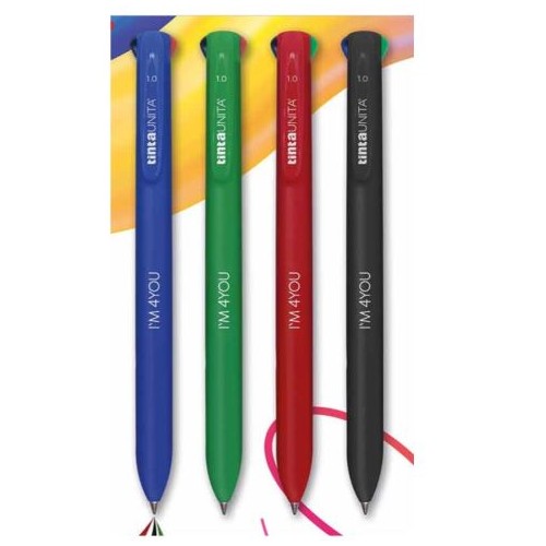 Penna a quattro colori I'm4You 1.0 icon fusto...