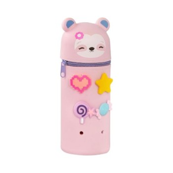 Astuccio in silicone con charms Bradipo Mofu