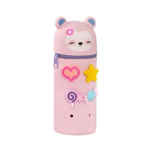 Astuccio in silicone con charms Bradipo Mofu