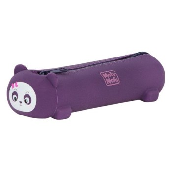 Astuccio orizzontale in silicone Panda Mofu
