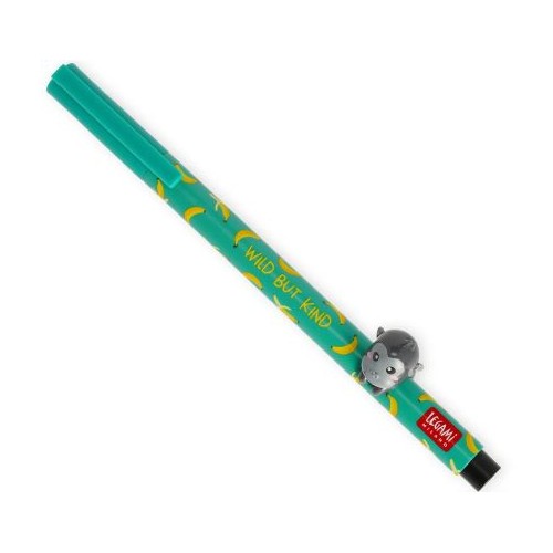 Penna con Animaletto Decorativo Gorilla "Wild...