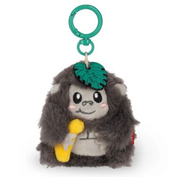 Portachiavi di peluche Gorilla Tiny Supersoft