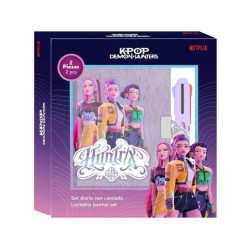 Diario segreto + penna K-Pop Demon Hunters