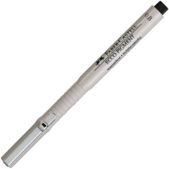 Pennarello Ecco Pigment 0.8 Faber Castell