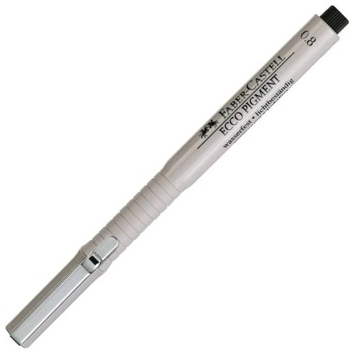 Pennarello Ecco Pigment 0.8 Faber Castell