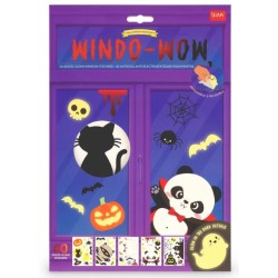 Set di 40 Adesivi Elettrostatici per Finestra - Windo-Wow - Legami Halloween