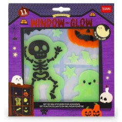 Set di Adesivi in Gel per Finestra - Windo-Glow - Legami Halloween