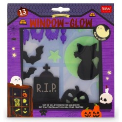 Set di Adesivi in Gel per Finestra - Windo-Glow - Legami Halloween