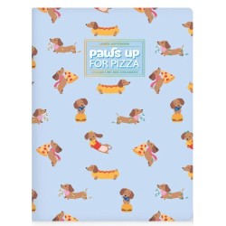 Quaderno a Righe A6 con Copertina Rigida Illustrata - Dog - Cane Legami