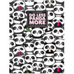 Quaderno a Righe A6 con Copertina Rigida Illustrata - Panda - Legami