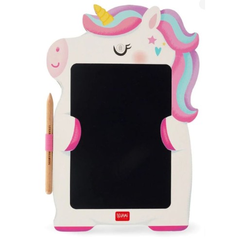 Lavagna Portatile LCD in Cartone - Unicorn -...