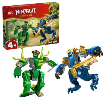 Duello con il drago-mech di Jay Ninjago