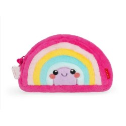 Pouch Multiuso in Plush - Carry Me Softly - Rainbow - Legami