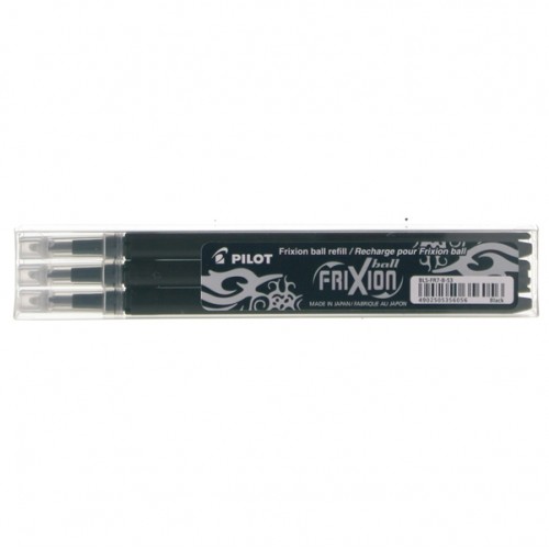 Set 3 refill nero Pilot Frixion 0,7mm