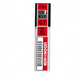 Astuccio 12 micromine 0,7mm 2H E205 Koh-i-noor