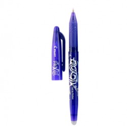 Penna cancellabile con tappo Pilot Frixion blu