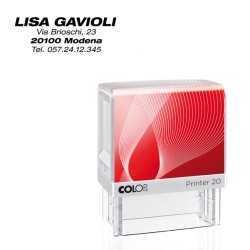 Timbro Colop Printer 20 14mm x 38mm