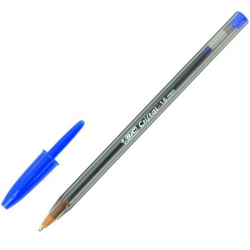 Penna bic cristal large 1.6 blu 2