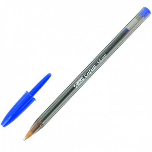 Penna bic cristal large 1.6 blu