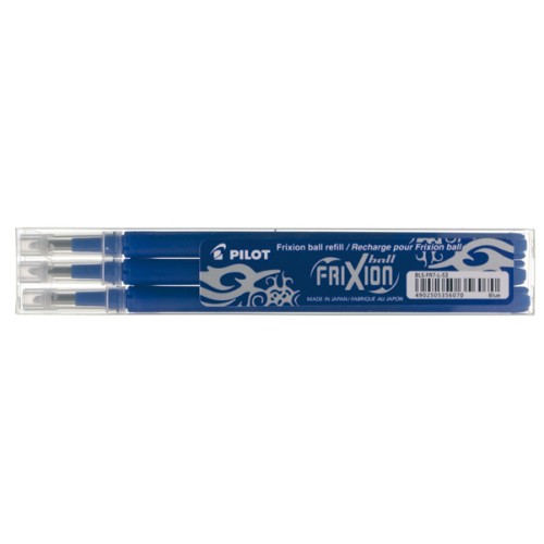 Set 3 refill blu Pilot Frixion 0,7mm