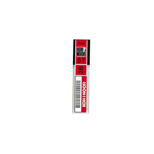 Astuccio 12 micromine 0,7mm 2B E205 Koh-i-noor