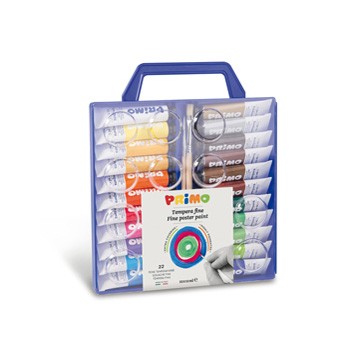 Astuccio 22 tubi tempera 12 ml primo 2