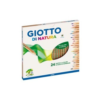 Astuccio 24 pastelli giotto di natura 2