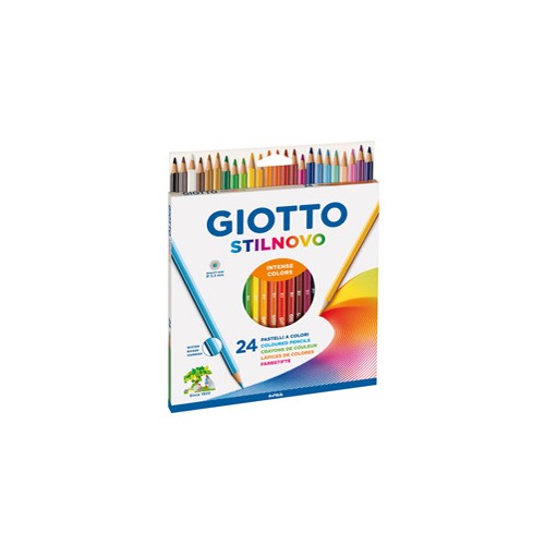 Astuccio 24 pastelli stilnovo giotto