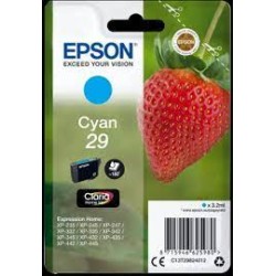 Cartuccia Epson 29 ciano serie fragola 3,2ml
